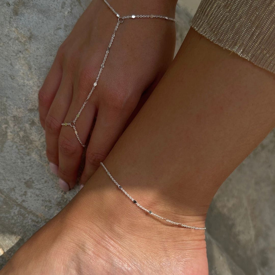 'The Anklets' Gold & Silver