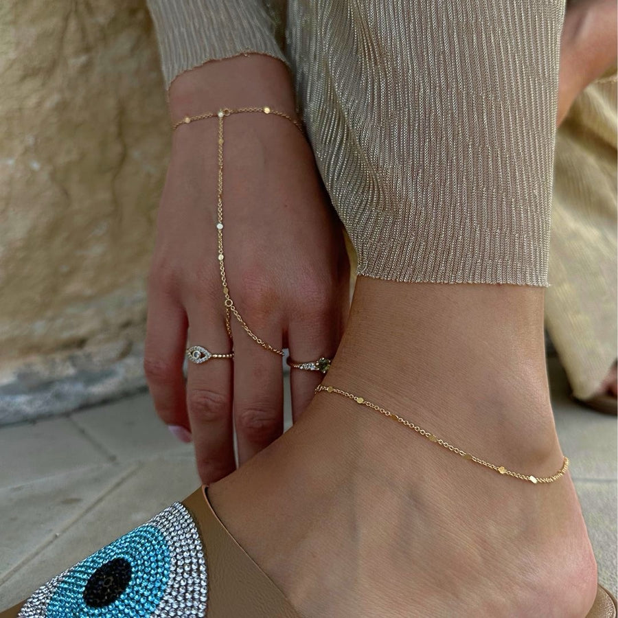 'The Anklets' Gold & Silver