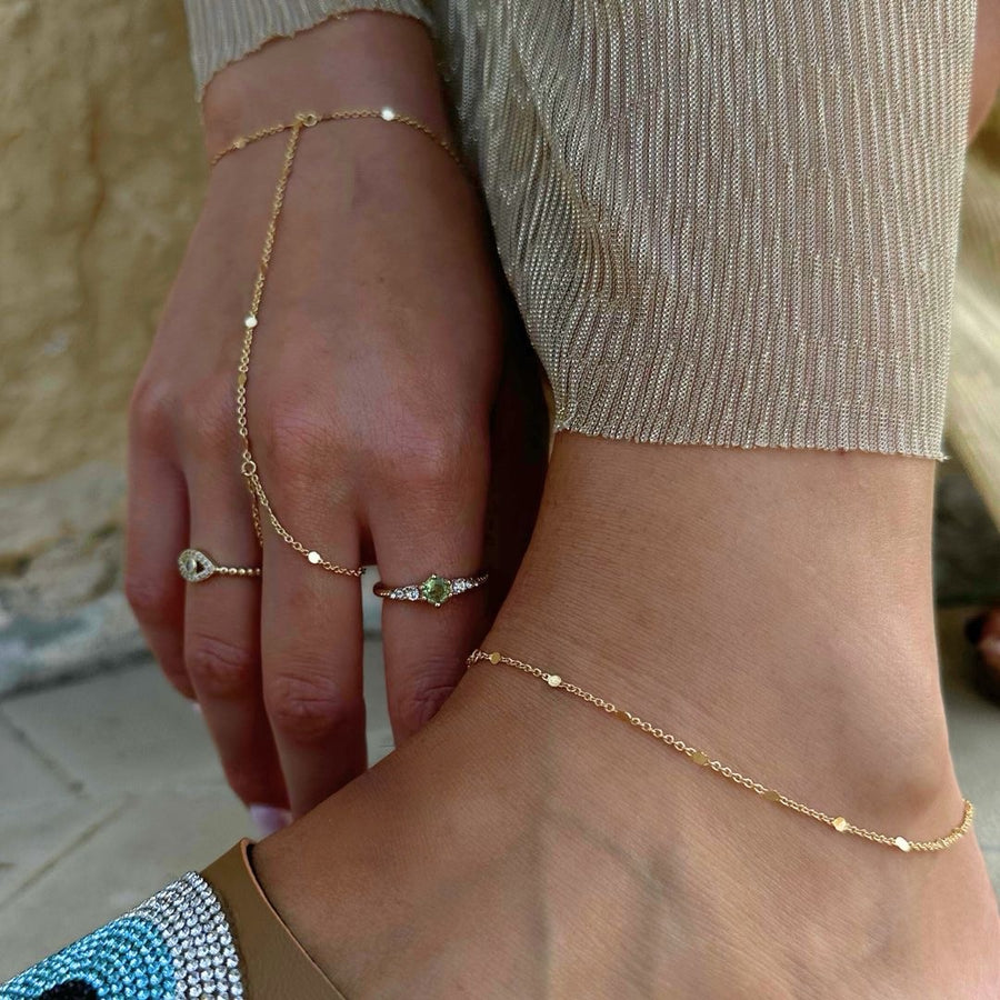 'The Anklets' Gold & Silver