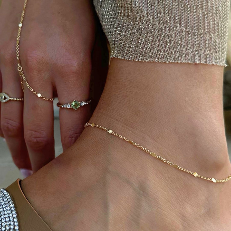 'The Anklets' Gold & Silver