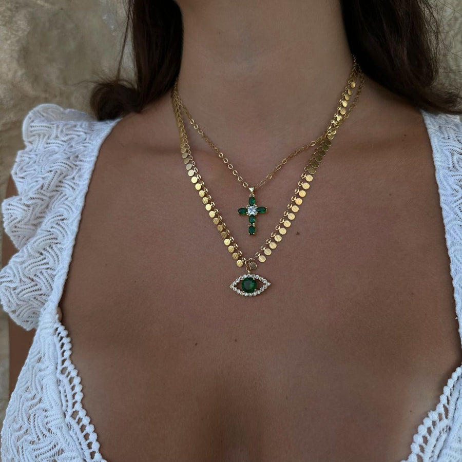 Emerald Eye Chain