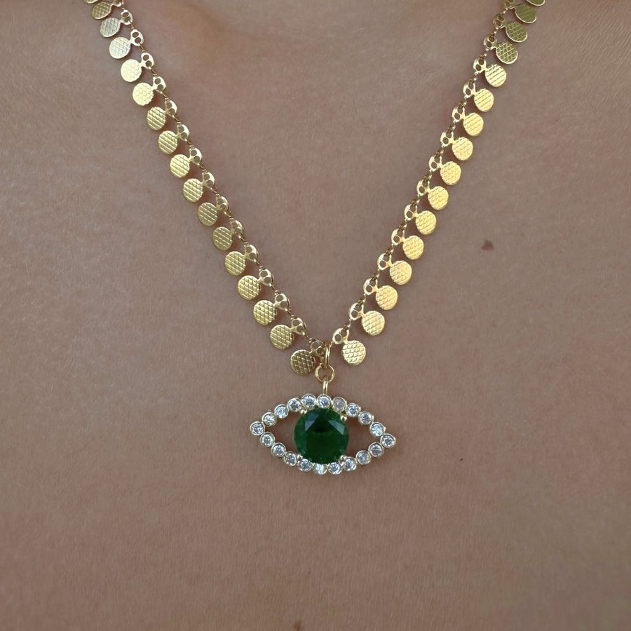 Emerald Eye Chain