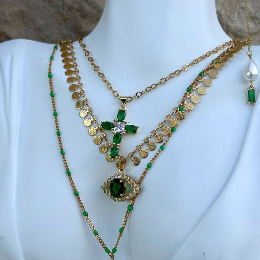 Emerald Eye Chain