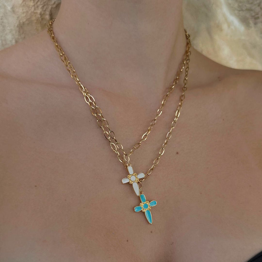 Santorini Cross