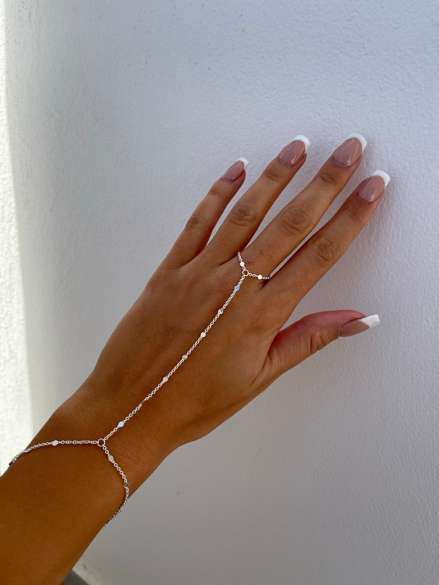 Hand Chain Silver